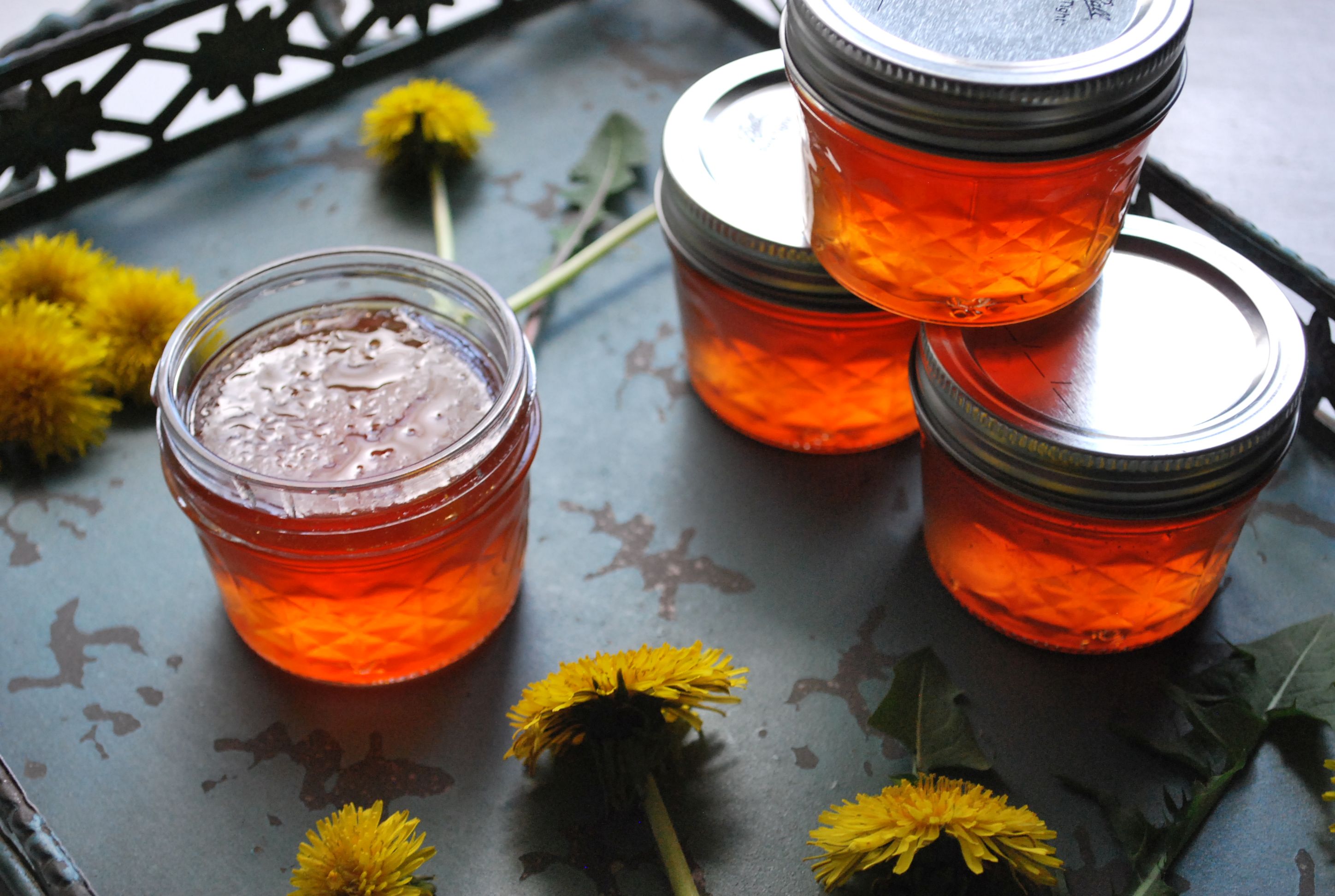 Celebrate spring with homemade dandelion jelly