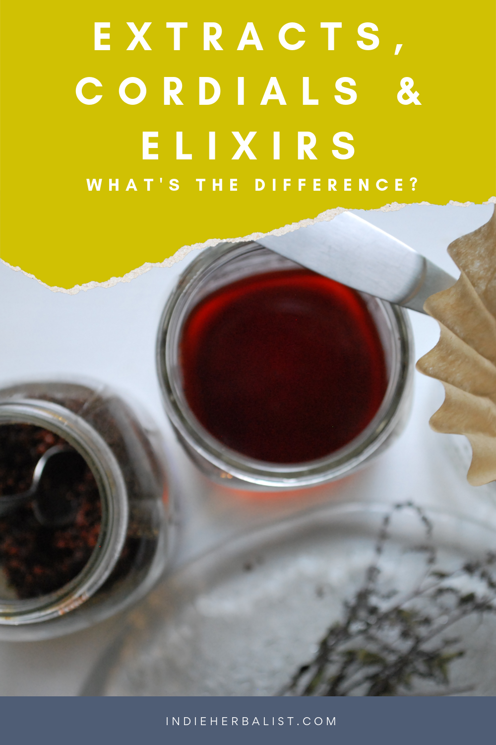 Herbs and alcohol extracts, elixirs, and cordials explained indie