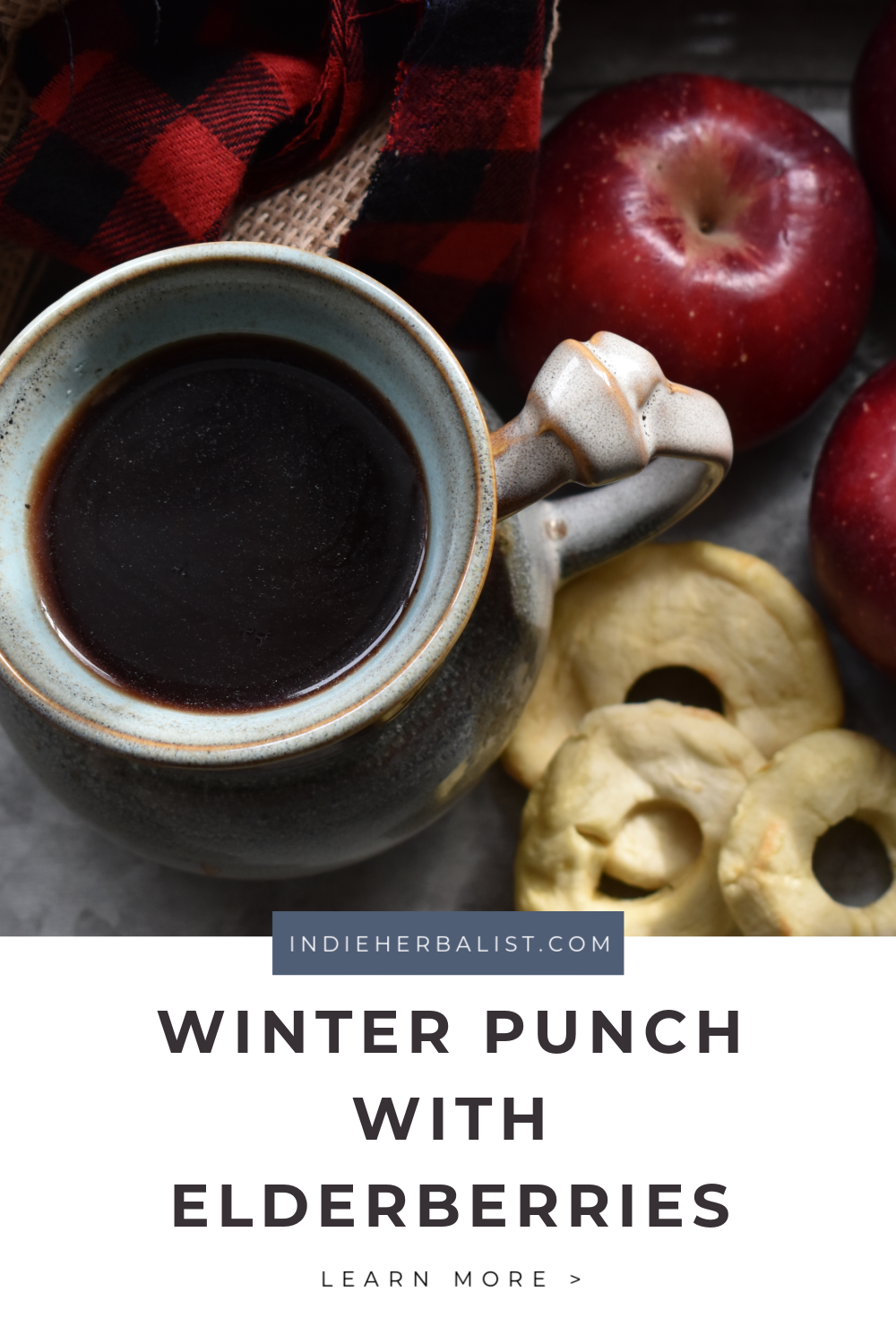 Elderberry Winter Punch Recipe With Warming Spices Indie Herbalist